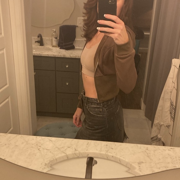 Brown SHEIN jacket - Picture 2 of 3